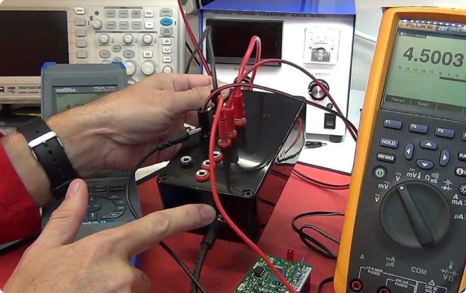 Electrical calibration mobile illustration