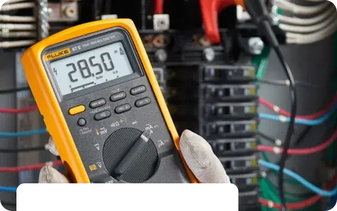 Electrical calibration mobile illustration