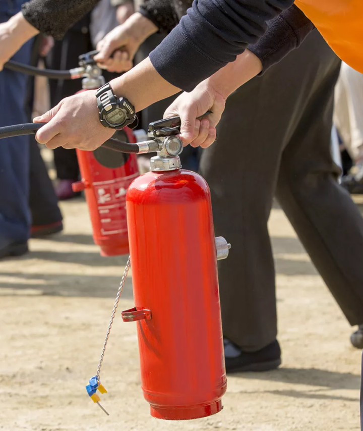 Firefighting mobile hero