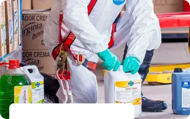 Hazardous Materials Handling Training Image for Mobile View