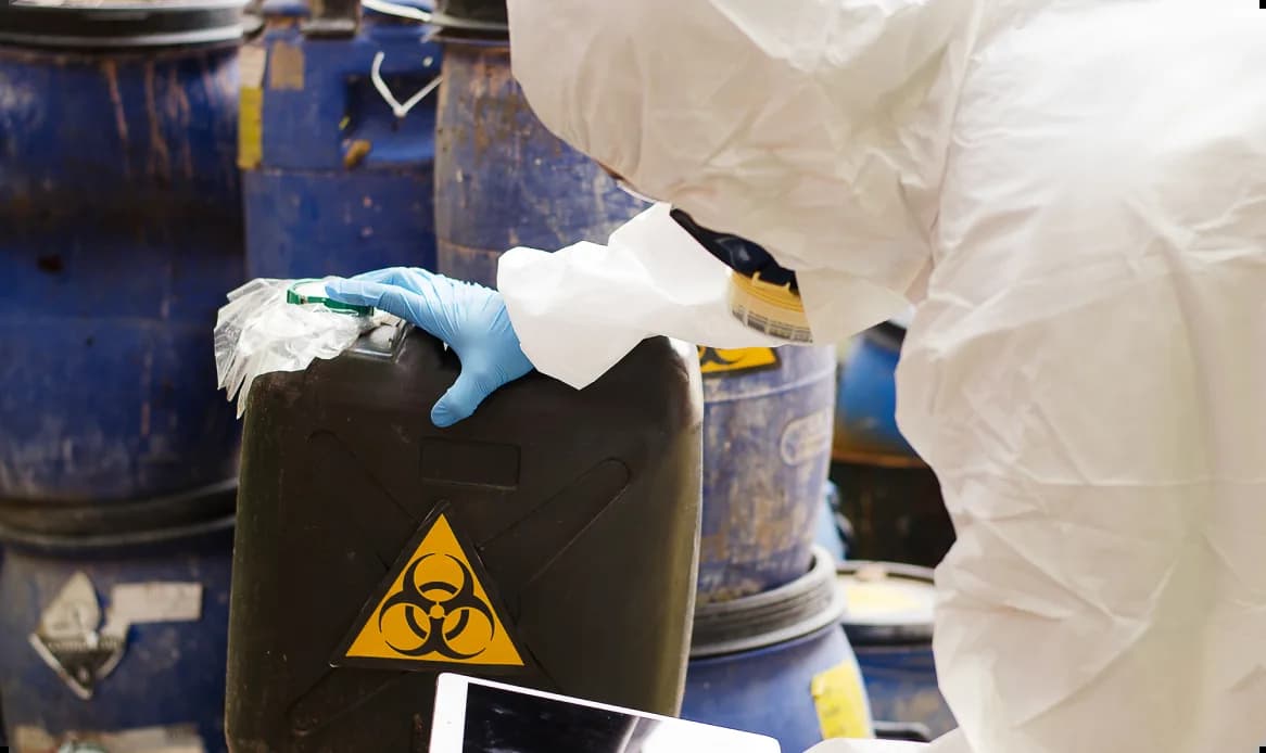 Manual handling techniques training illustration