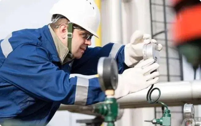 Industrial equipment inspection image for mobile view