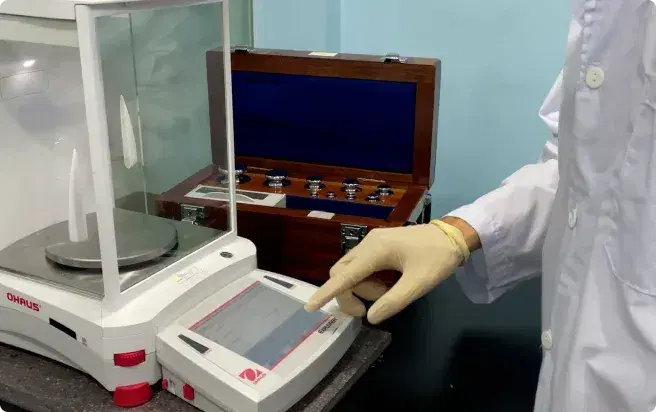 Mass calibration mobile image
