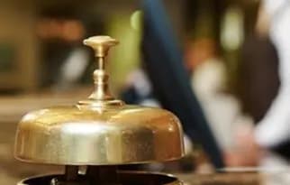 Hospitality industry calibration illustration for mobile