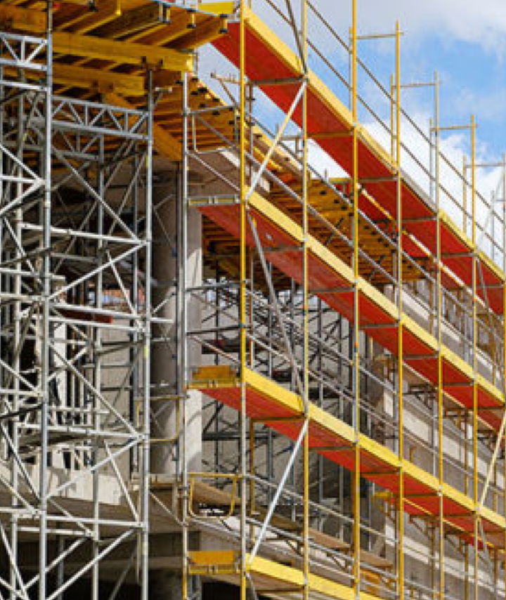 Scaffolding hero mobile